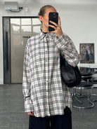 Burberry London 2000s Nova Check Cotton Logo Shirt - XL - SYLK