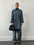 Yves Saint Laurent 80s Belted Trench Coat - L - SYLK