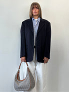 Italian Vintage Pure Cashmere Single Breasted Blazer - 42R/XL - SYLK