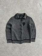 Gucci Wool Mohair Logo Patch Cardigan - S - SYLK