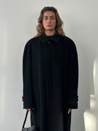 Valentino Virgin Wool Cashmere Single Breasted Coat - XL/XXL - SYLK