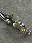 Pulsar 1990s Two Tone Round Quartz Watch - SYLK