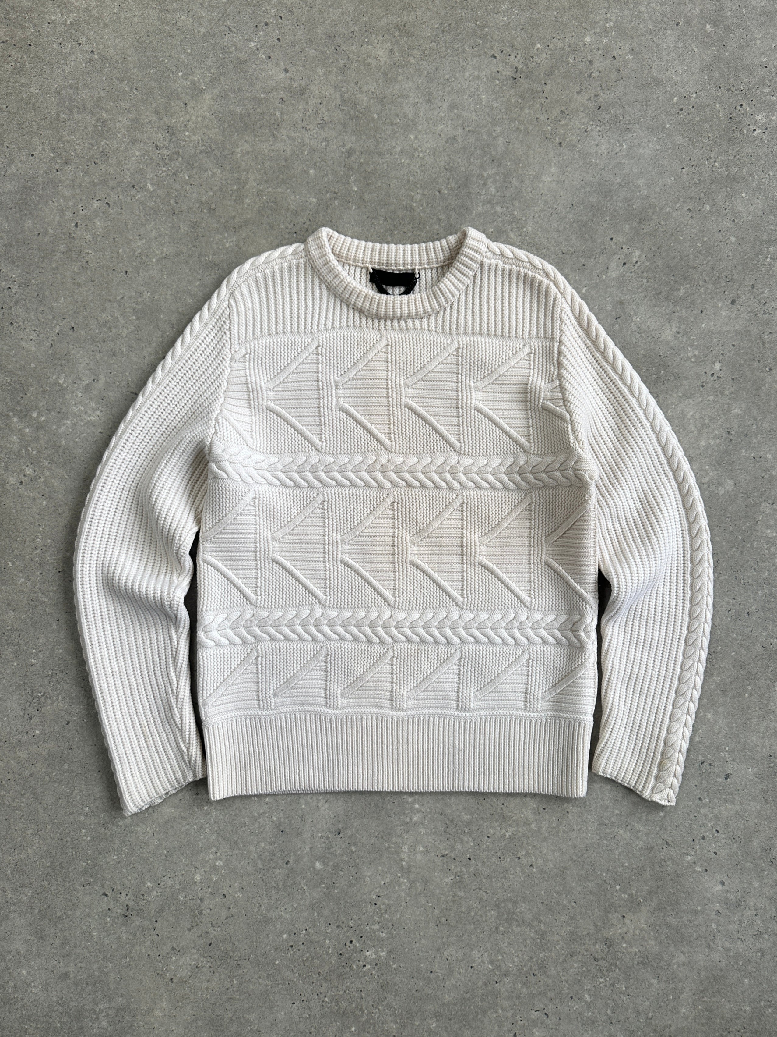 Burberry Prorsum AW13 Pure Wool Chunky Knit Jumper - M - SYLK