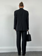 Yves Saint Laurent Brushed Wool Pinstripe Three Piece Suit - 40R/W30 - SYLK