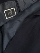 Christian Dior 1990s Pure Wool Concealed Placket Coat - XL - SYLK