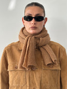 Vintage Wool Mohair Long Scarf - SYLK