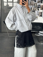 Vintage 2000s High Neck Bomber Jacket - XL - SYLK