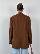 Eduard Dressler Pure Cashmere Double Breasted Blazer - XXL - SYLK