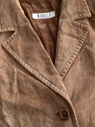 Marella Suede Belted Jacket - M - SYLK