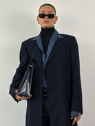 Christian Dior Pure Wool Concealed Placket Coat - XL - SYLK