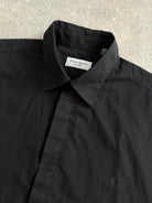Yves Saint Laurent 00s Cotton Short Sleeve Logo Shirt - XL - SYLK