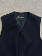 Yves Saint Laurent Pure Wool Tailored Waistcoat - 40R/XL - SYLK