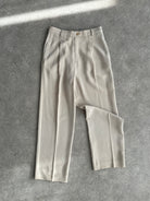 Max Mara Pure Wool Straight Leg Tailored Trousers - W28 - SYLK