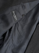Yves Saint Laurent 90s Pure Wool Single Breasted Blazer - 40R/XL - SYLK