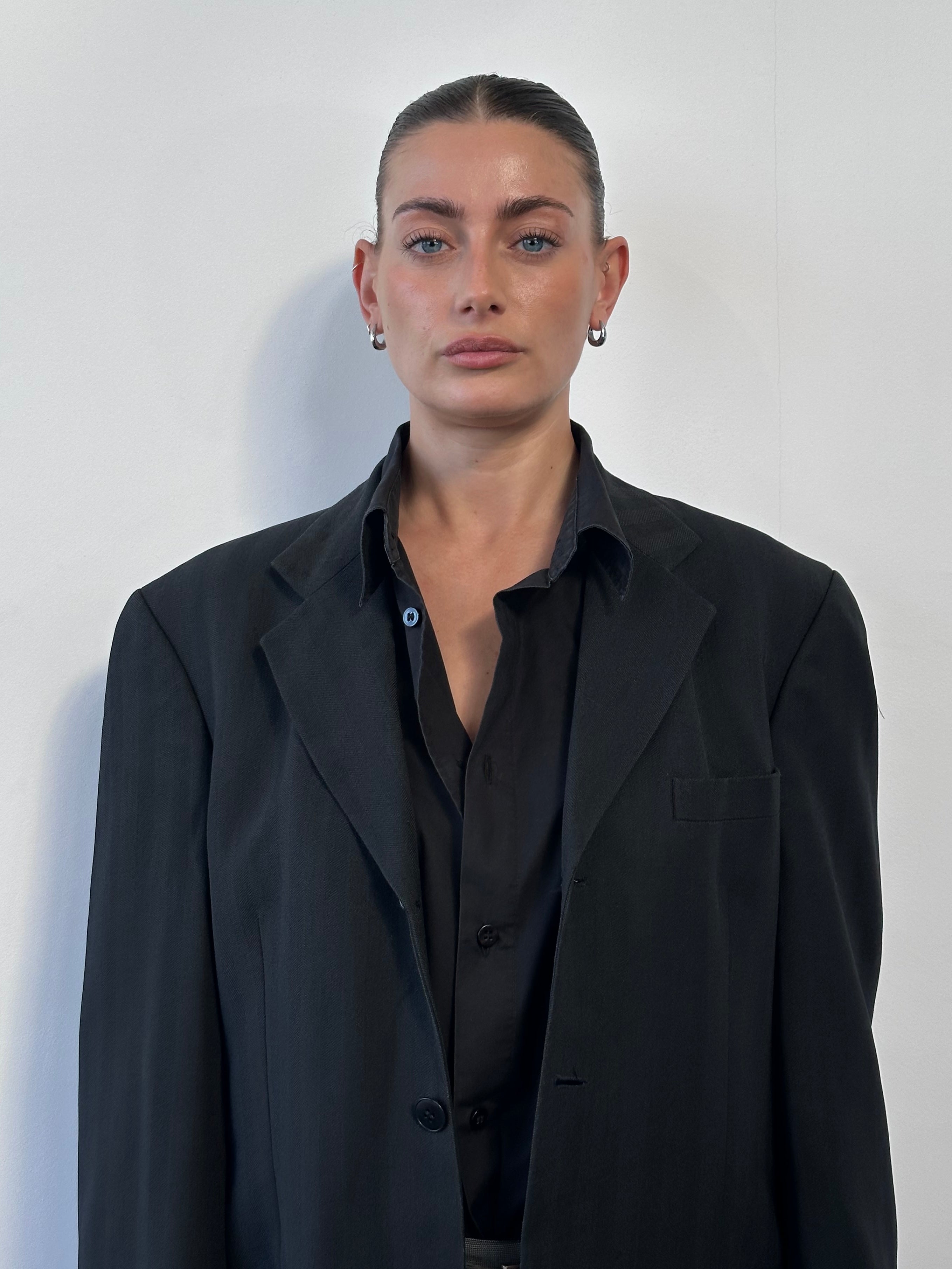 Yves Saint Laurent 90s Wool Single Breasted Blazer - 40R/L - SYLK