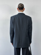Yves Saint Laurent 70s Wool Single Breasted Blazer - 44R/XL - SYLK