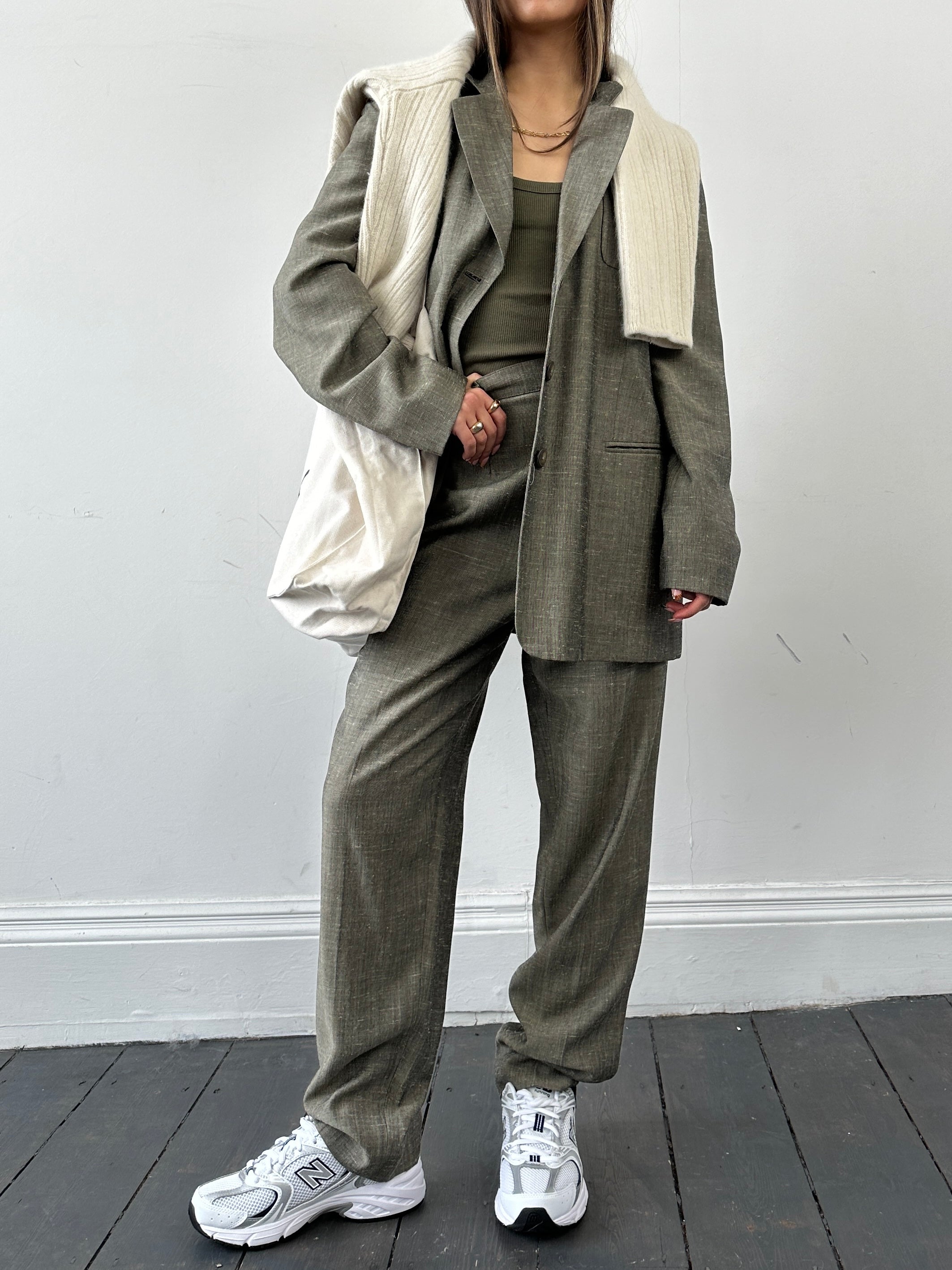 Italian Vintage Wool Suit - XS/S - SYLK