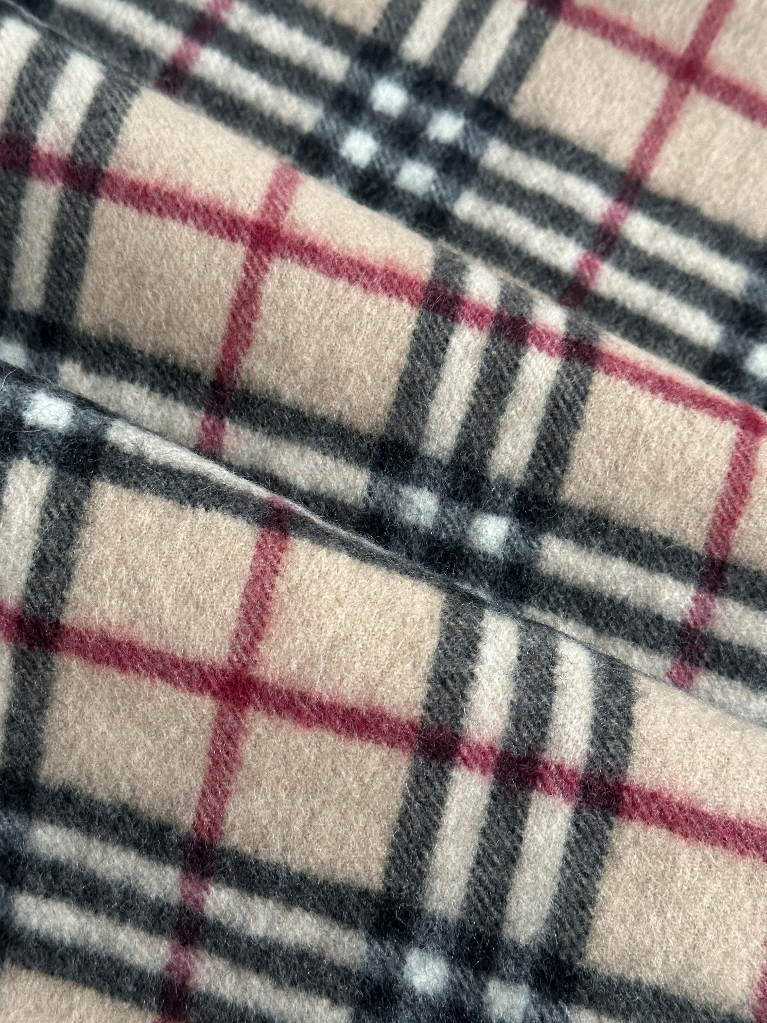 Burberry Wool Cashmere Nova Check Scarf - SYLK
