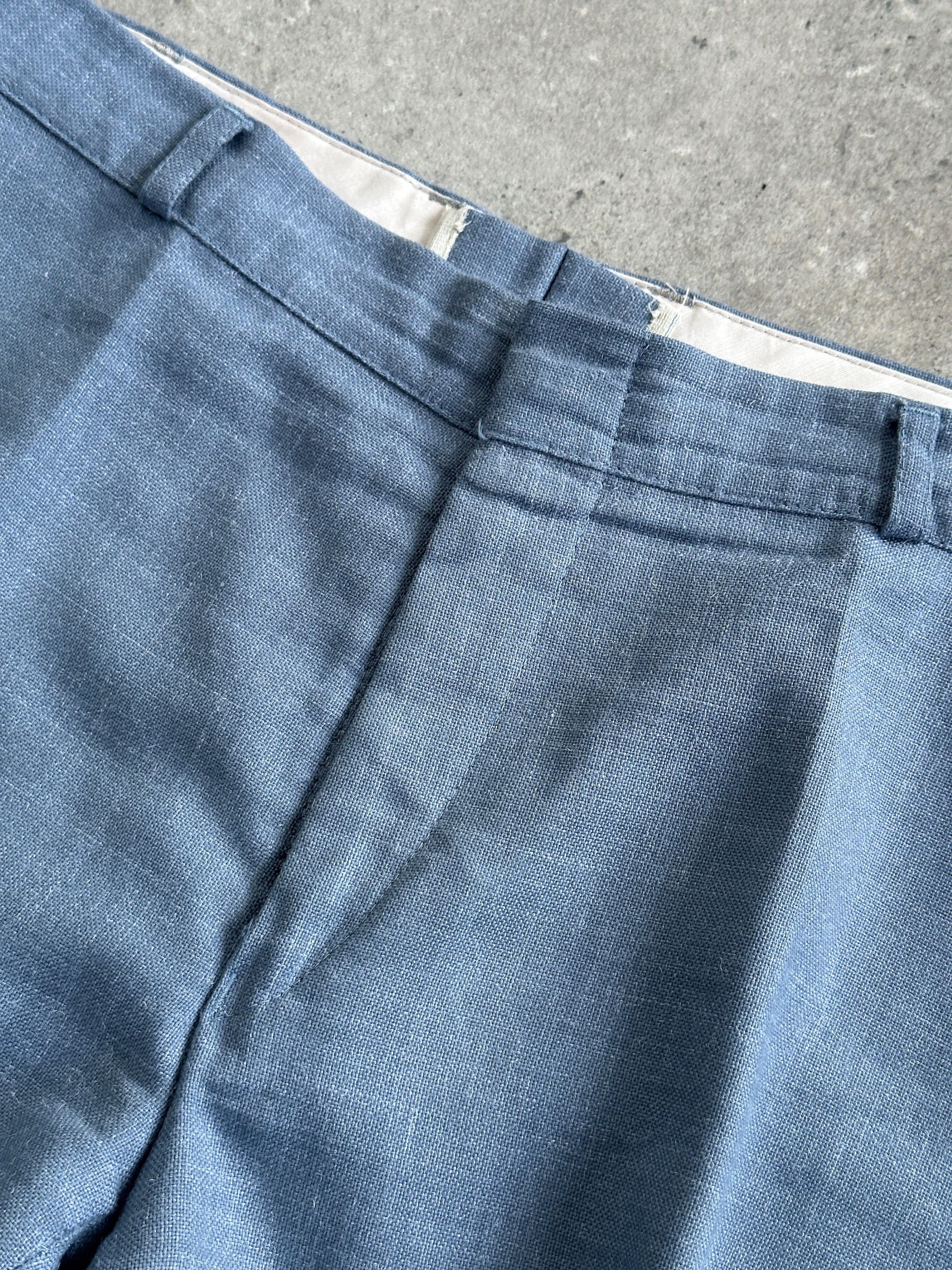 Vintage Low-Mid Waisted Tailored Mini Shorts - W30 - SYLK