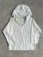 Max Mara Pure Linen Hooded Top - S/M - SYLK