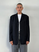 Gianni Versace Versus Bespoke Button Relaxed Single Breasted Blazer - 38R/M - SYLK