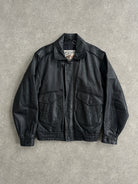 Vintage Leather Bomber Jacket - M/L - SYLK