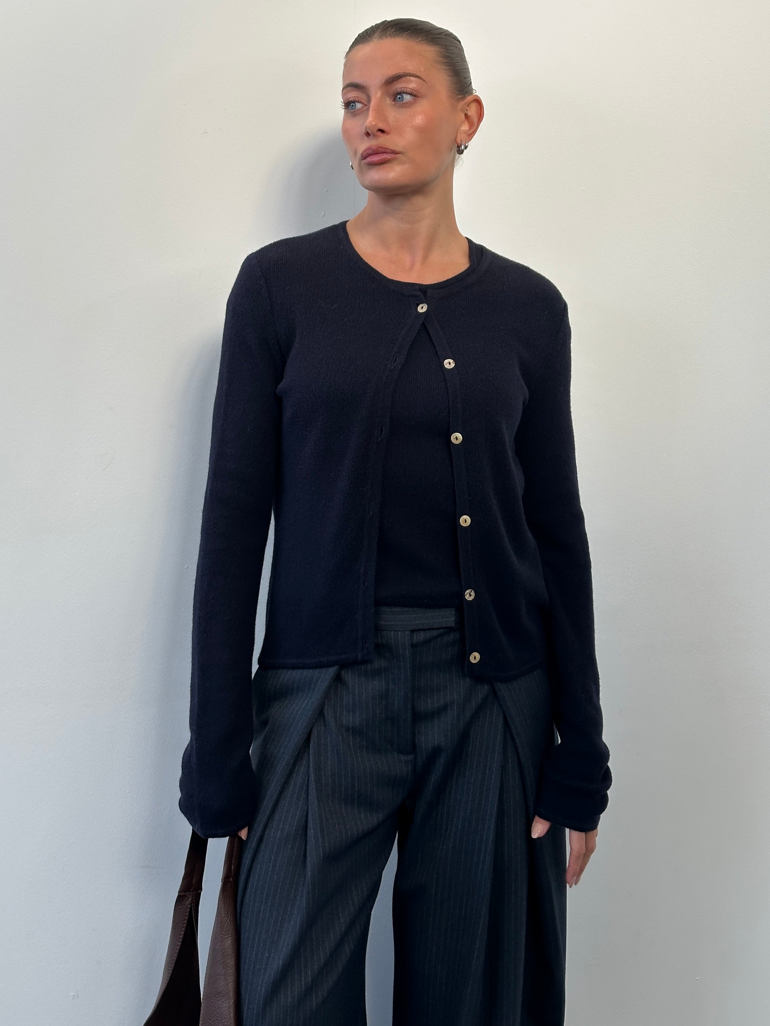 Armani Jeans 2000s Cotton Alpaca Knit Two Piece Set - S - SYLK