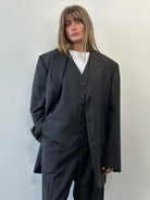 Pal Zileri Pure Wool Single Breasted Three Piece Suit - 46R/W34 - SYLK