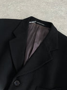 Yves Saint Laurent 90s Wool Woven Single Breasted Blazer - 42R/L - SYLK