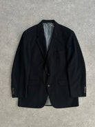 Vintage Pure Cashmere Single Breasted Blazer - XL - SYLK