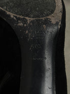 Prada Square Toe Suede Heeled Knee Boots - UK 7.5 / EU 40.5 - SYLK