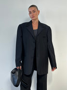 Italian Vintage Single Breasted Blazer - 46R/XL - SYLK
