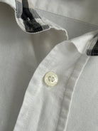 Burberry London Pure Cotton Sleeveless Shirt - S - SYLK