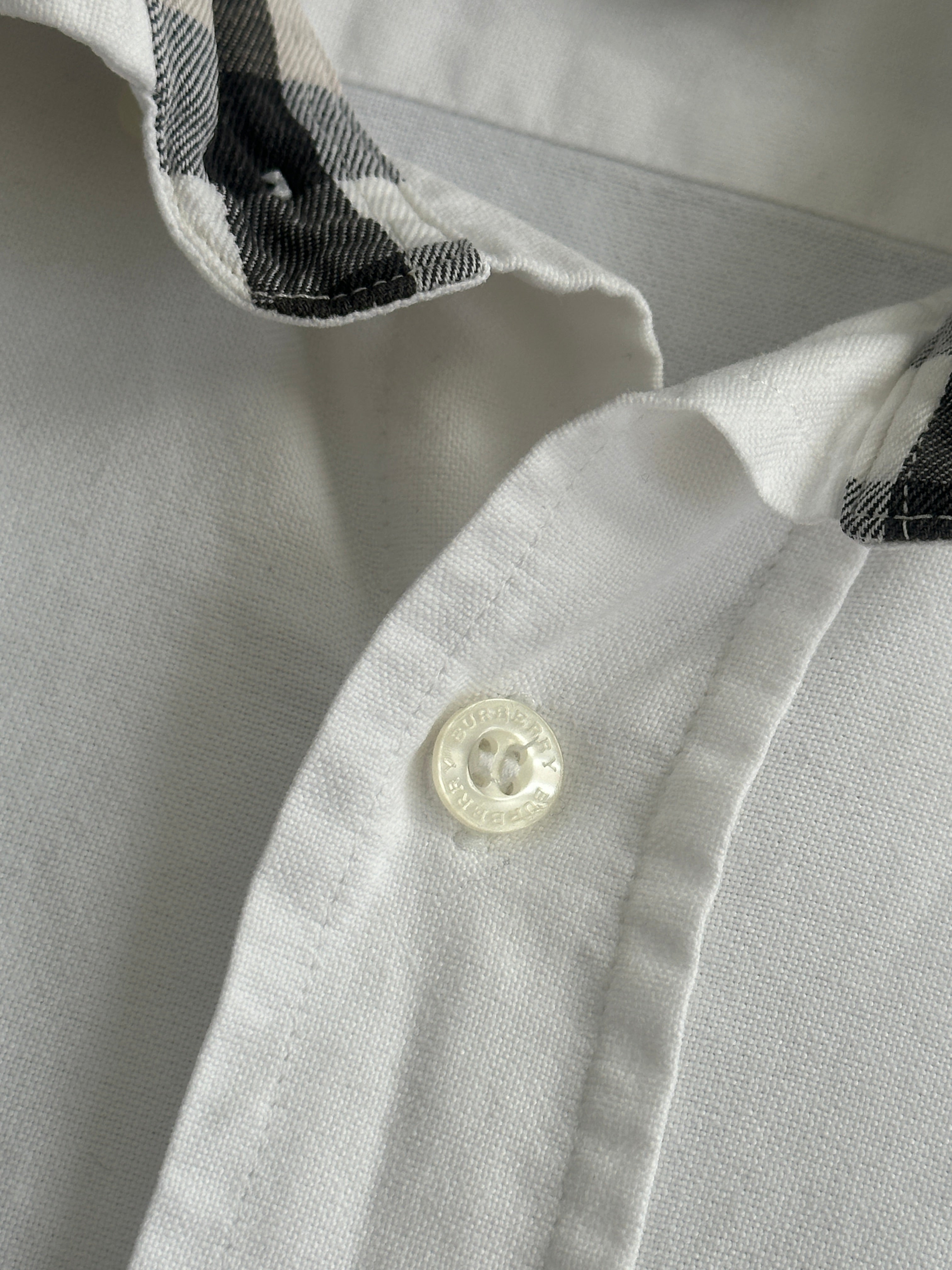 Burberry London Pure Cotton Sleeveless Shirt - S - SYLK