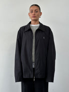 Yves Saint Laurent Logo Bomber Jacket - XXL - SYLK