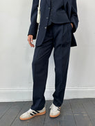 Vintage Wool Blend Single Breasted Three Piece Suit - 38R/W30 - SYLK