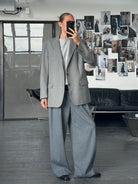 Christian Dior Monsieur 1990s Brushed Wool Single Breasted Blazer - 44R/XL - SYLK