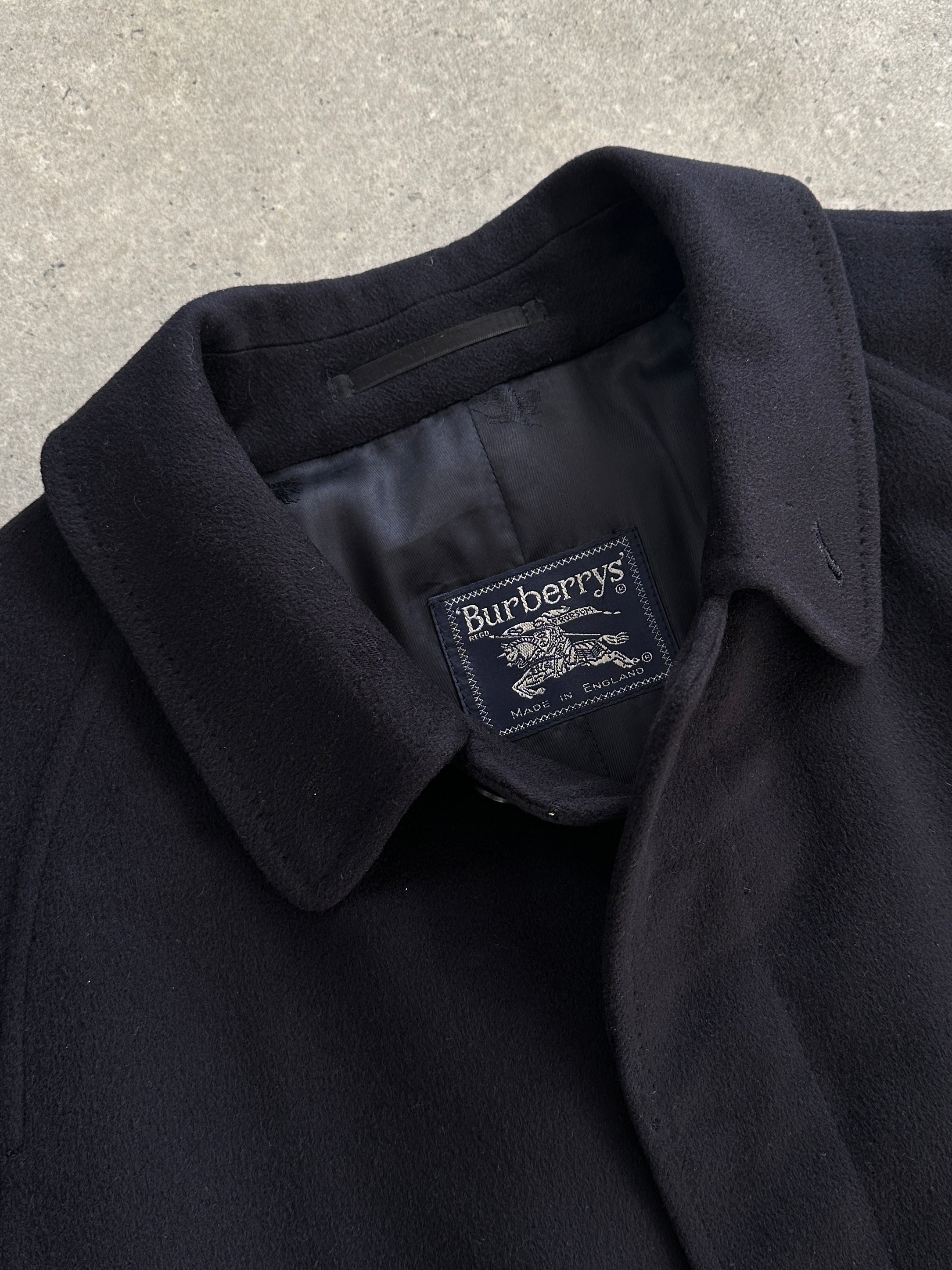 Burberry Pure Cashmere Concealed Placket Coat - XXL - SYLK