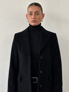 Max Mara Pure Wool Single Breasted Coat - S - SYLK