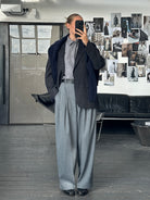 Yves Saint Laurent 1980s Check Brushed Wool Blazer - 40R/L - SYLK