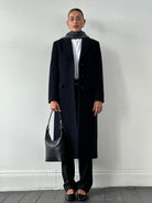 Emporio Armani Pure Wool Single Breasted Coat - M - SYLK