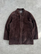 Balmain Mid Length Suede Jacket - XL - SYLK