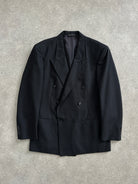 Christian Dior 1980s Pure Wool Double Breasted Blazer - L/40R - SYLK