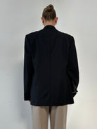 Italian Vintage Pure Wool Shawl Tuxedo Blazer - XL/XXL - SYLK