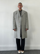 Gianfranco Ferre Wool Single Breasted Coat - L - SYLK