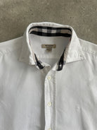 Burberry London Pure Cotton Sleeveless Shirt - S - SYLK