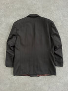 Pierre Balmain 1980s Pure Wool Double Breasted Blazer - 40S/L - SYLK