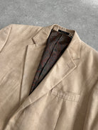 Ralph Lauren Faux Suede Single Breasted Blazer - 42R/XL - SYLK
