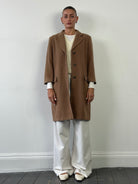 Marella Virgin Wool Single Breasted Coat - S/M - SYLK