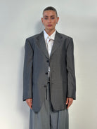 Versace Classic V2 90s Pure Silk Single Breasted Blazer - 42R/XL - SYLK